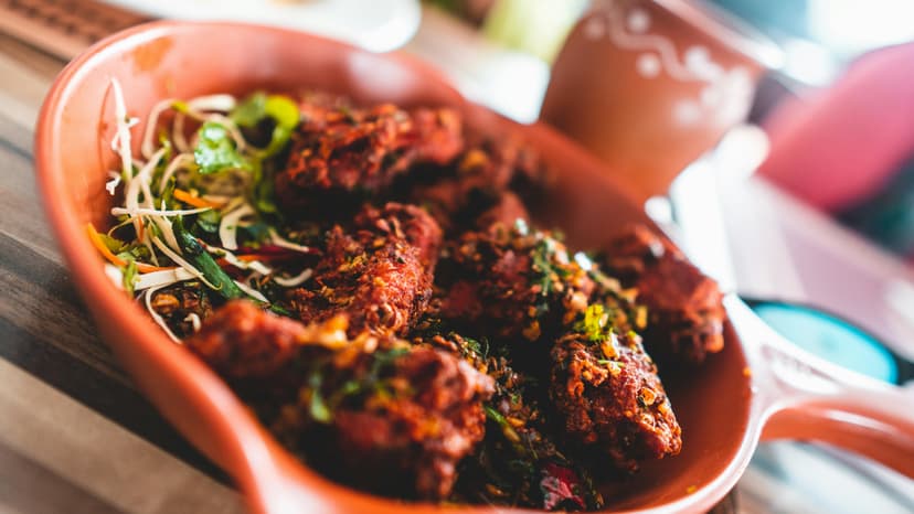 Mangalorean Ghee Podi Chicken Flame
