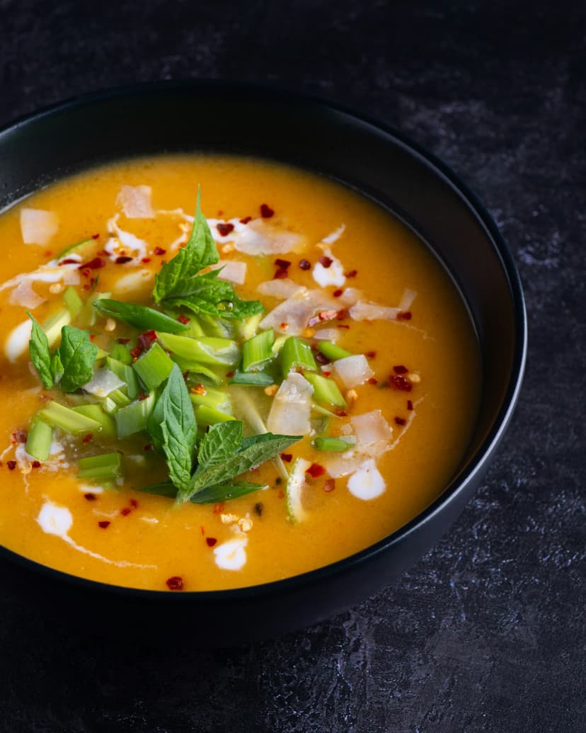 Pumpkin Coconut Velouté