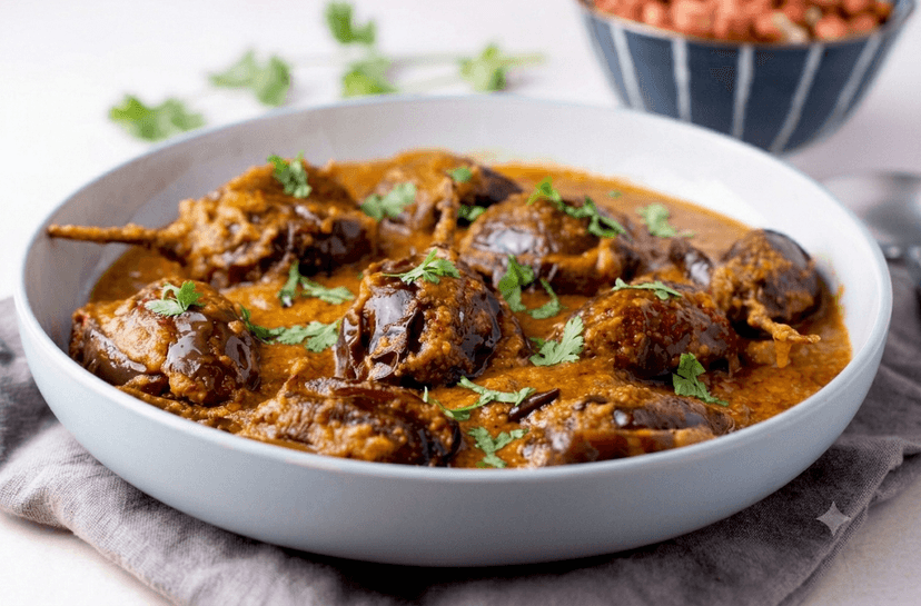 Hyderabadi Baghare Baingan Ember