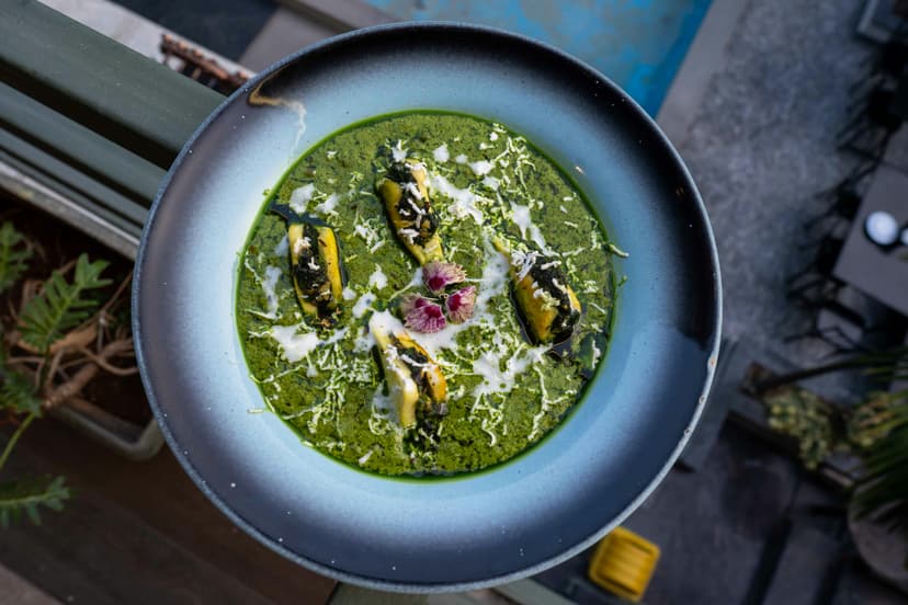 Saag-e-Paneer Braised