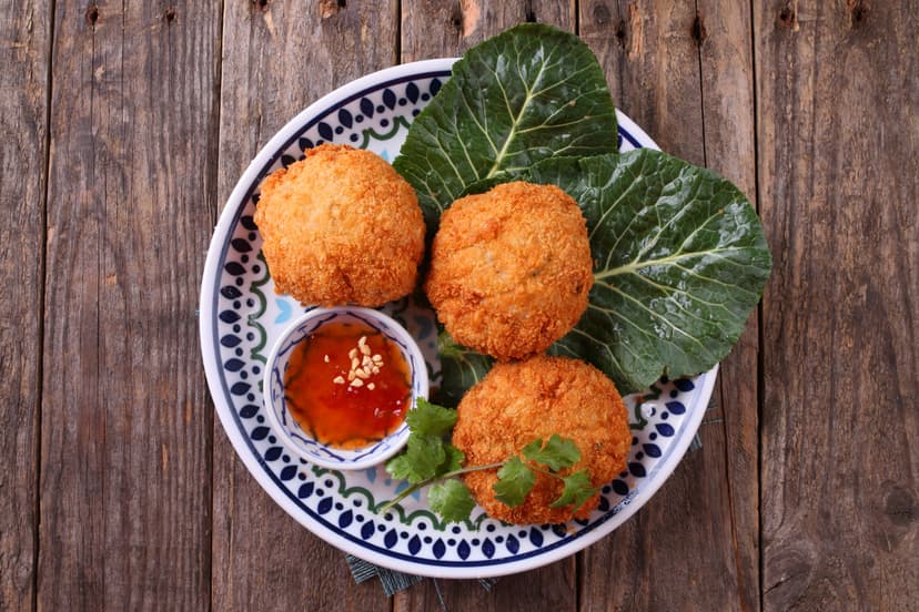 Chettinad Banana Blossom Croquette