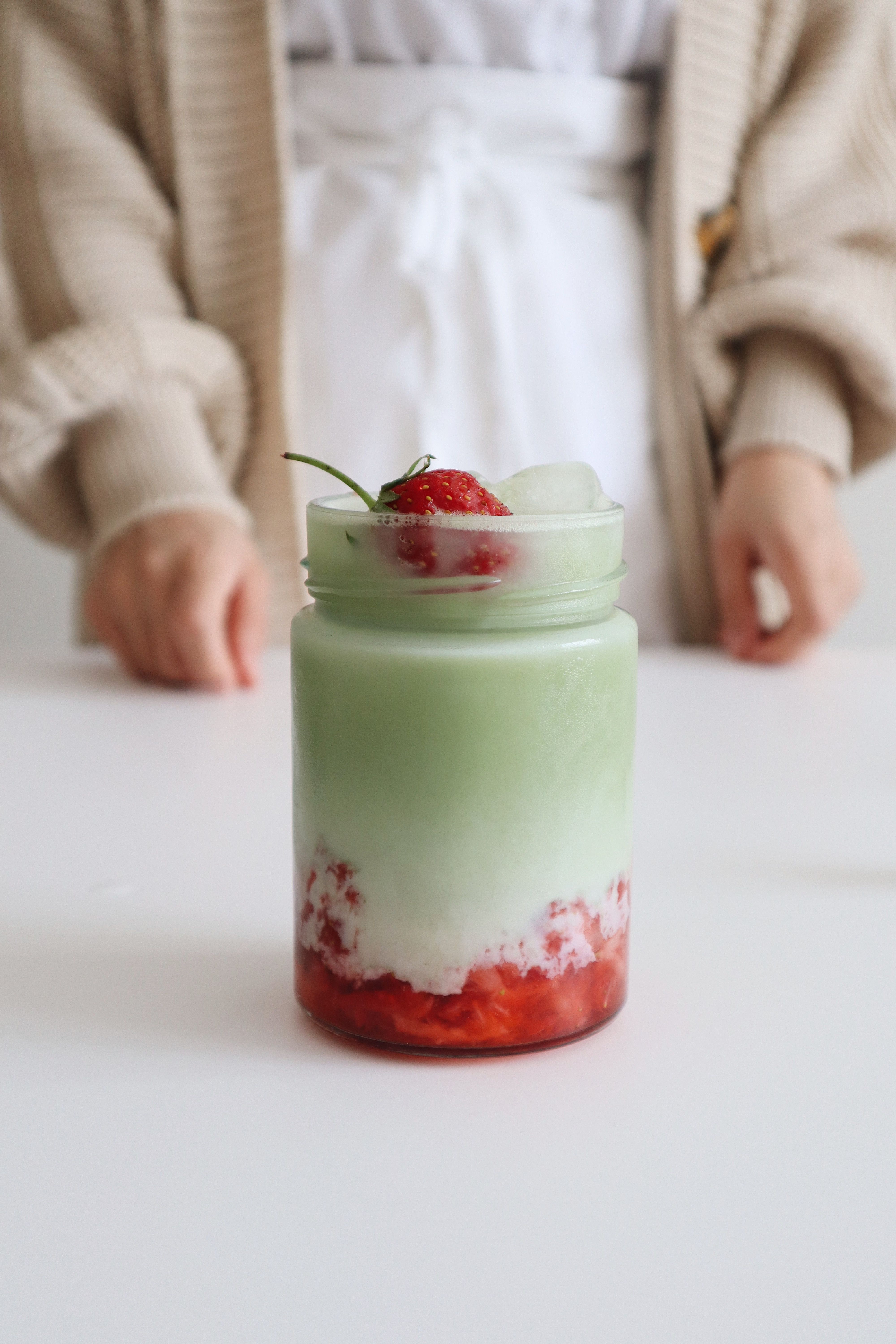 Iced Matcha Strawberry