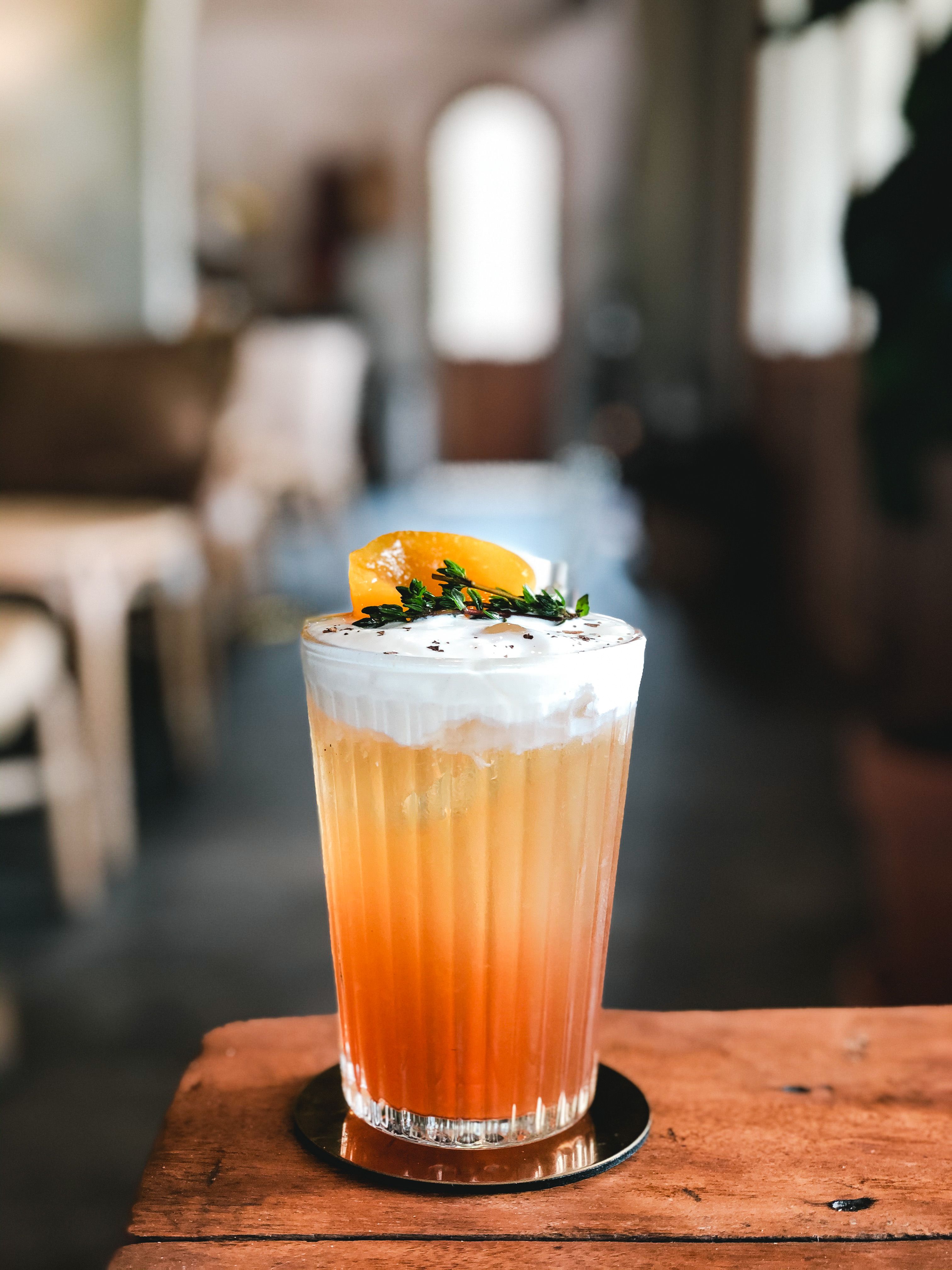 Peach Ginger Beer Smash